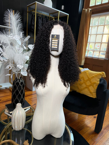 Royal Kinks Double Drawn 4x4 HD Closure Wig Size M 22.5 - Styled By Zahna