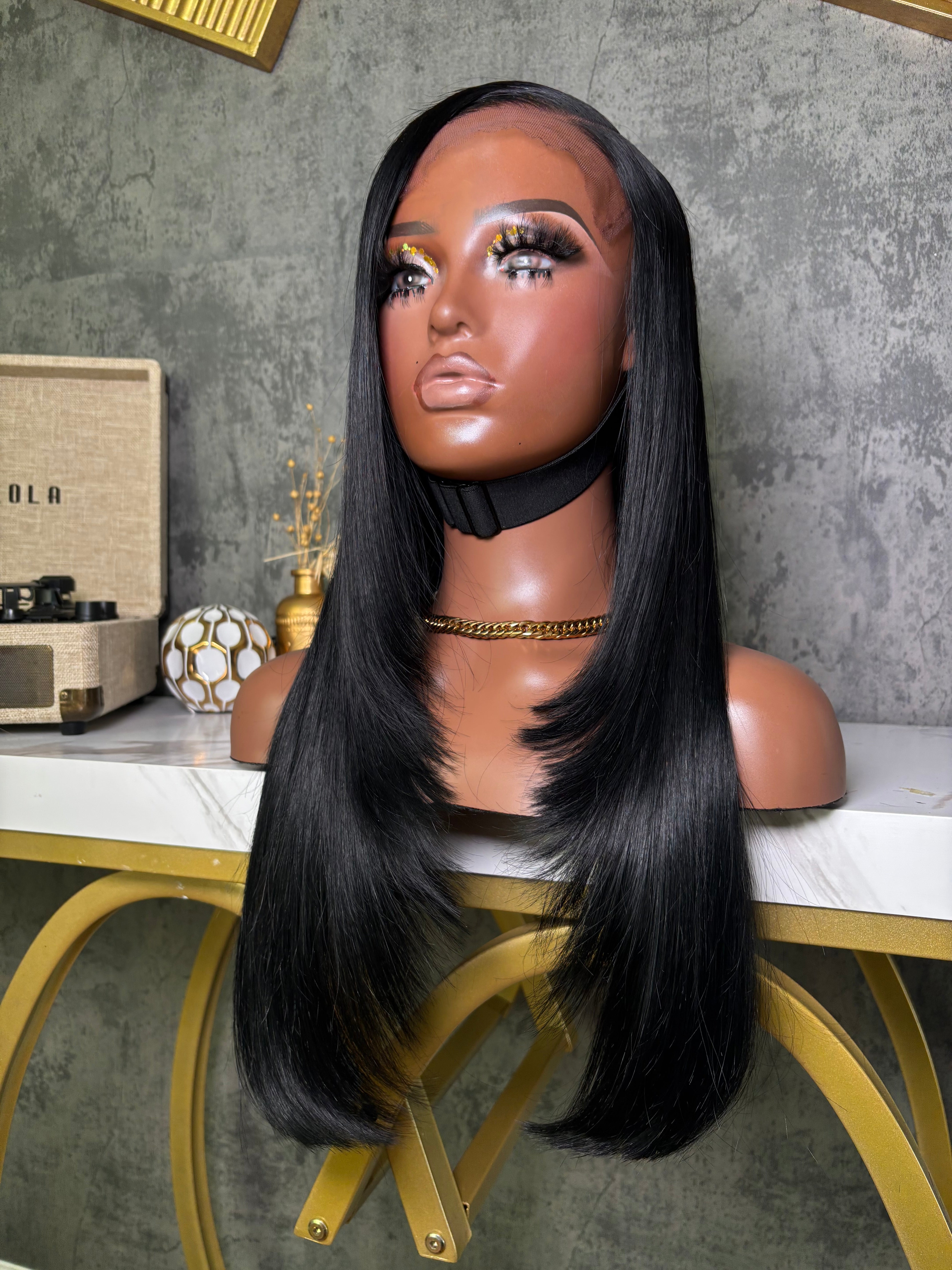 Chantal-22inch closure wig Size 21.5 - Styled By Zahna