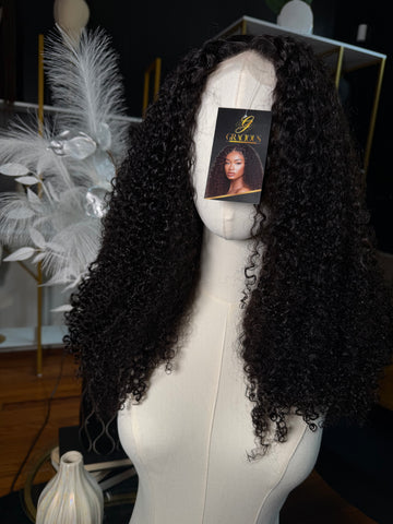 Royal Kinks Double Drawn 4x4 HD Closure Wig Size M 22.5 - Styled By Zahna