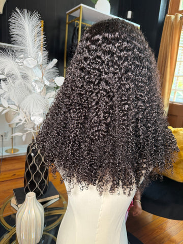 Royal Kinks Double Drawn 4x4 HD Closure Wig Size M 22.5 - Styled By Zahna