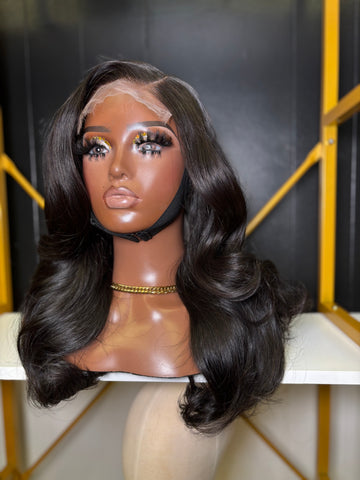 18 Inch Raw Indonesian 5x5 Closure Wig Size 22.5 - Styled By Zahna