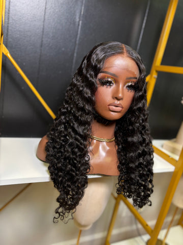 22 Inch Burmese Curly 21.5 - Styled By Zahna