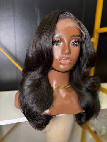 18 Inch Raw Indonesian 5x5 Closure Wig Size 22.5 - Styled By Zahna