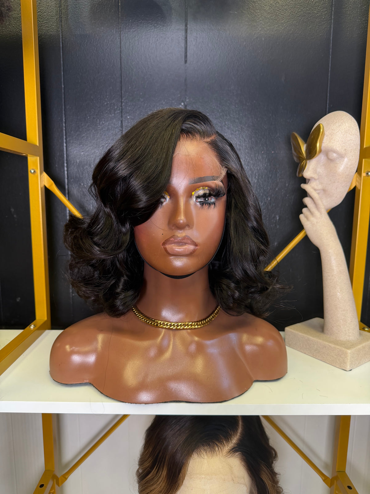 10 inch 300% Density 5x5 closure wig size 21.5 - Styled By Zahna