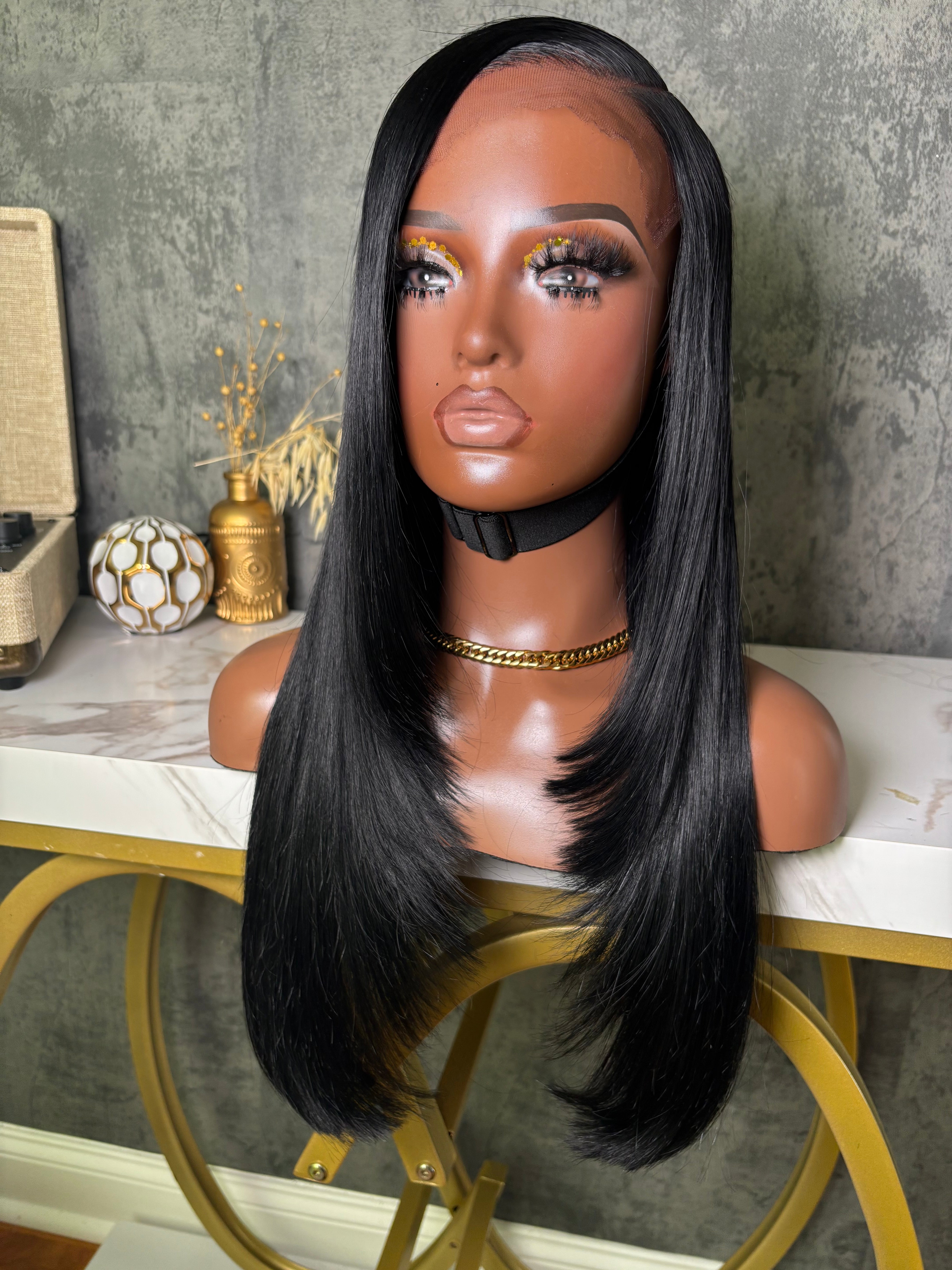 Chantal-22inch closure wig Size 21.5 - Styled By Zahna