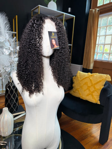 Royal Kinks Double Drawn 4x4 HD Closure Wig Size M 22.5 - Styled By Zahna