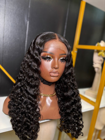 22 Inch Burmese Curly 21.5 - Styled By Zahna