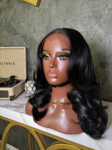 Bianca-16 inch layered closure wig size 22.5 - Styled By Zahna