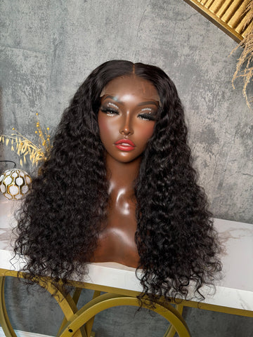 22 inch curly 5x5 closure size Medium - Styled By Zahna