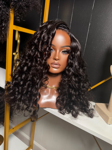 20 inch 5x5 closure wig 180% density Size 22.5 - Styled By Zahna