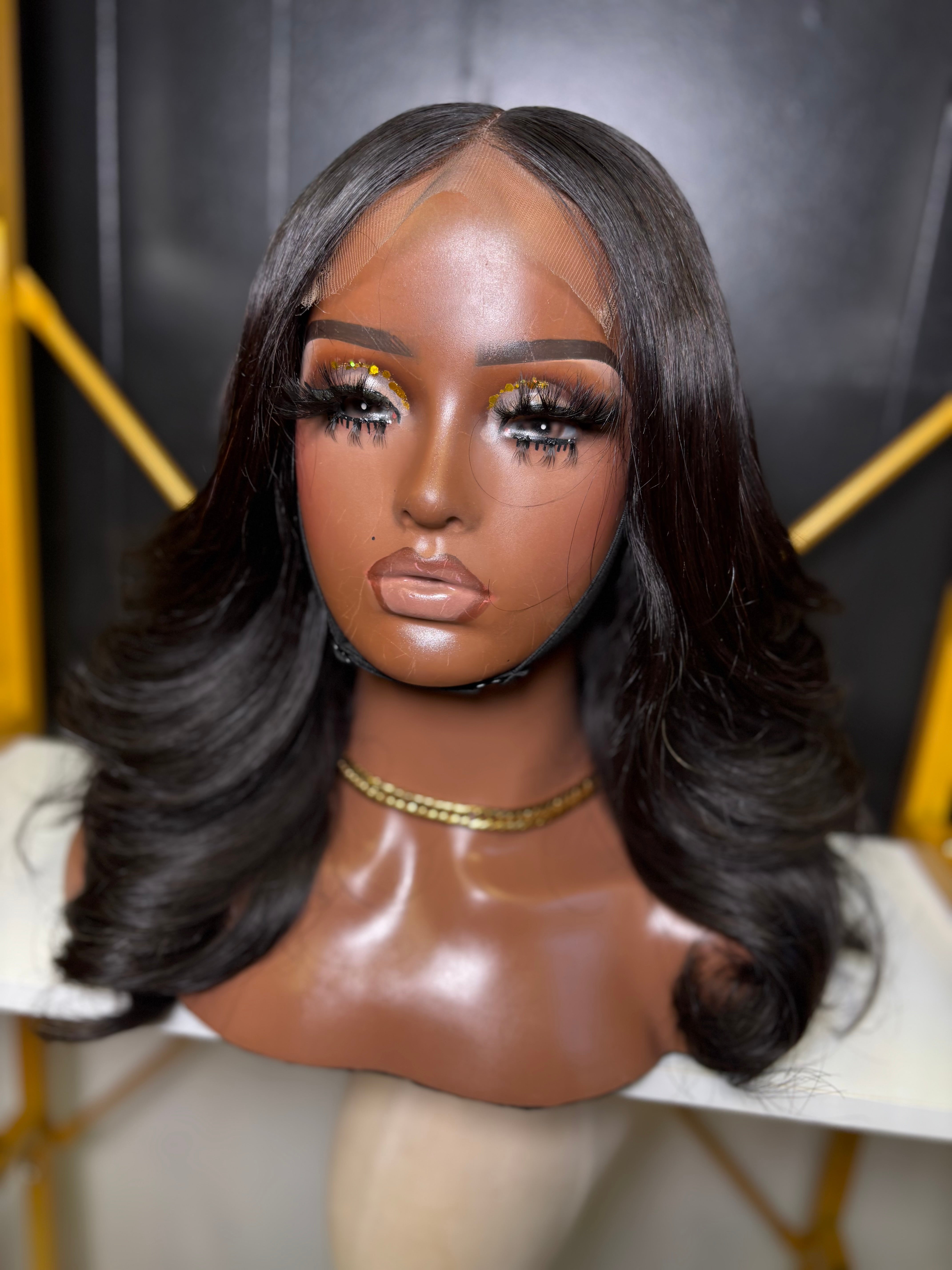 Raw Indonesian 16 inch 5x5 Closure Wig Size 21.5 - Styled By Zahna