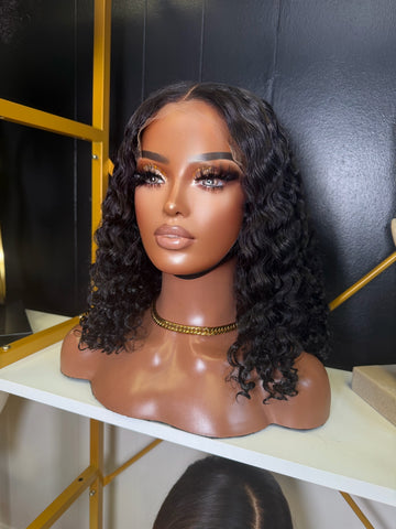 14 inch 300% density 5x5 Closure Wig Size 22.5 - Styled By Zahna